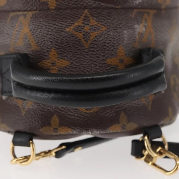 LOUIS VUITTON Monogram Palm Springs MINI Backpack M44873 LV Auth 142640 - Picture 8 of 16
